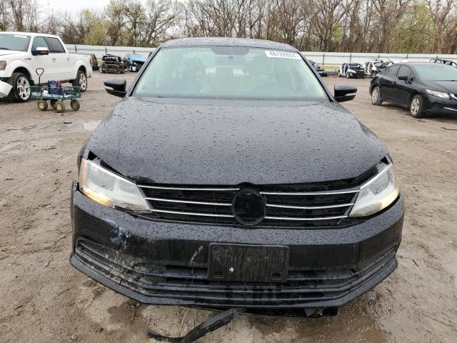 3VWLA7AJ1FM246195 - 2015 VOLKSWAGEN JETTA TDI BLACK photo 5