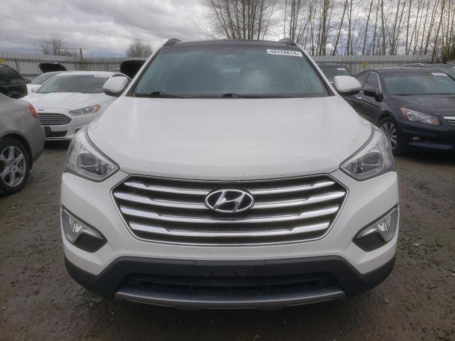 KM8SRDHFXFU120755 - 2015 HYUNDAI SANTA FE GLS WHITE photo 5