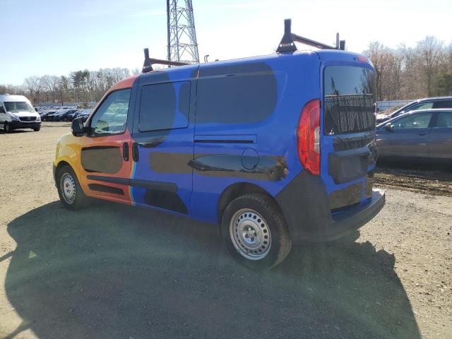 ZFBHRFAB7K6N98831 - 2019 RAM PROMASTER BLUE photo 2