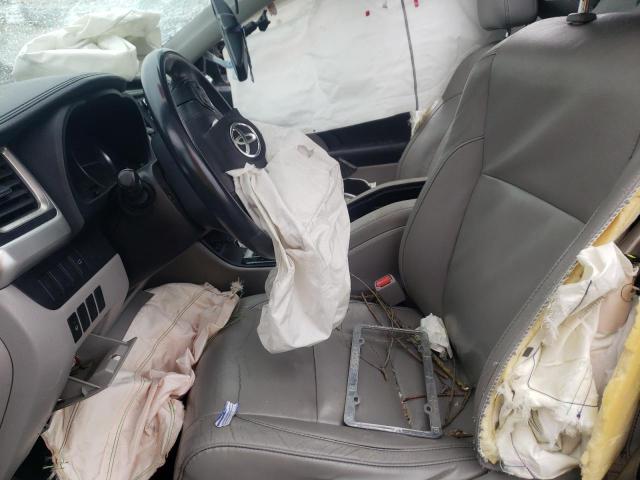 5TDJKRFH4GS236464 - 2016 TOYOTA HIGHLANDER XLE GRAY photo 7