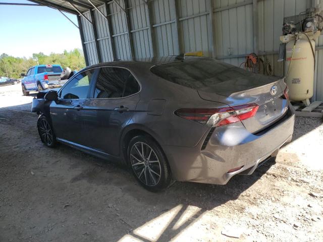 4T1G11AK4NU017266 - 2022 TOYOTA CAMRY SE GRAY photo 2