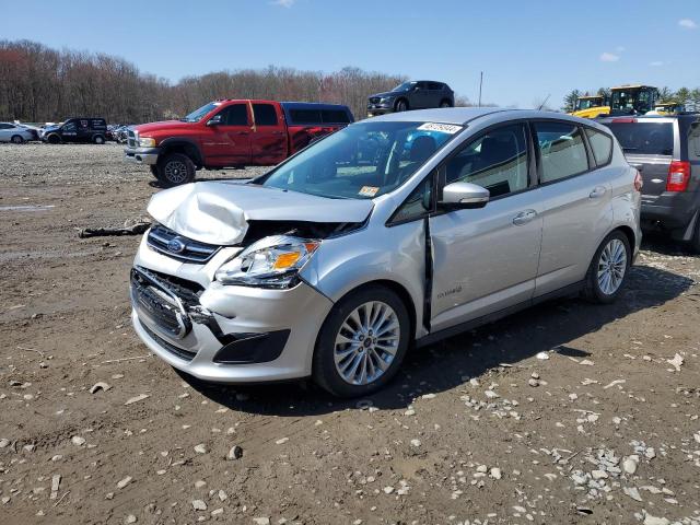 1FADP5AU1HL115377 - 2017 FORD C-MAX SE SILVER photo 1