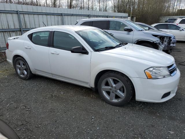 1C3CDZAB6CN231809 - 2012 DODGE AVENGER SE WHITE photo 4