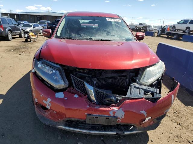 KNMAT2MV2FP561488 - 2015 NISSAN ROGUE S RED photo 5