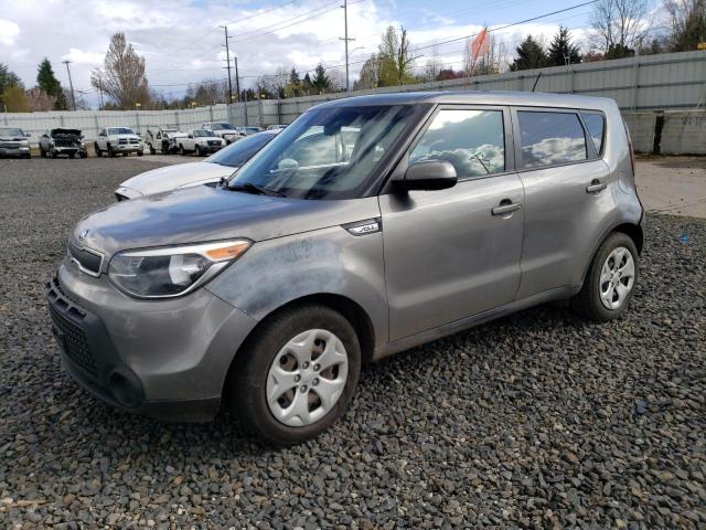 KNDJN2A27F7231267 - 2015 KIA SOUL GRAY photo 1