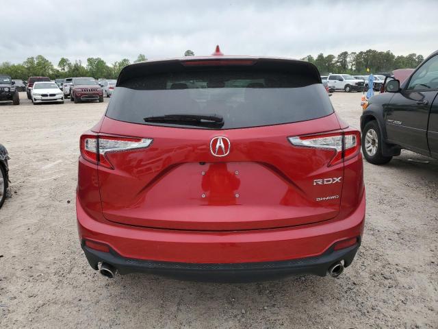 5J8TC2H58ML029008 - 2021 ACURA RDX TECHNOLOGY RED photo 6