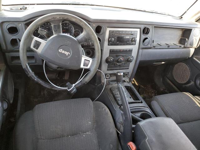 1J8HG48K28C200831 - 2008 JEEP COMMANDER SPORT შავი ფოტო 8