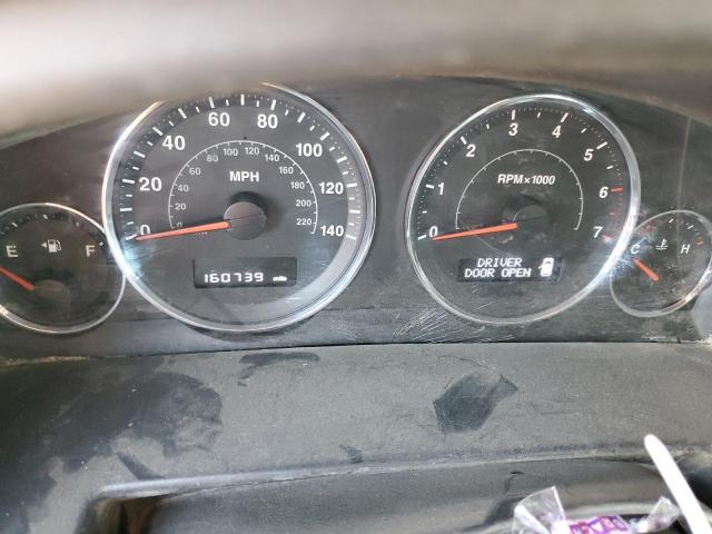 1J8HG48K28C200831 - 2008 JEEP COMMANDER SPORT შავი ფოტო 9