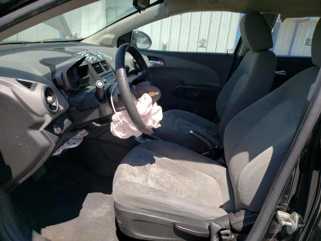 1G1JA6SH7C4103073 - 2012 CHEVROLET SONIC LS 黑色 照片 7