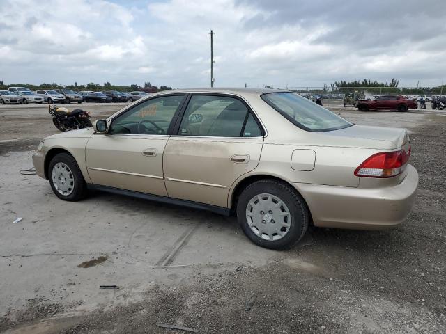 JHMCG56441C006138 - 2001 HONDA ACCORD LX GOLD photo 2