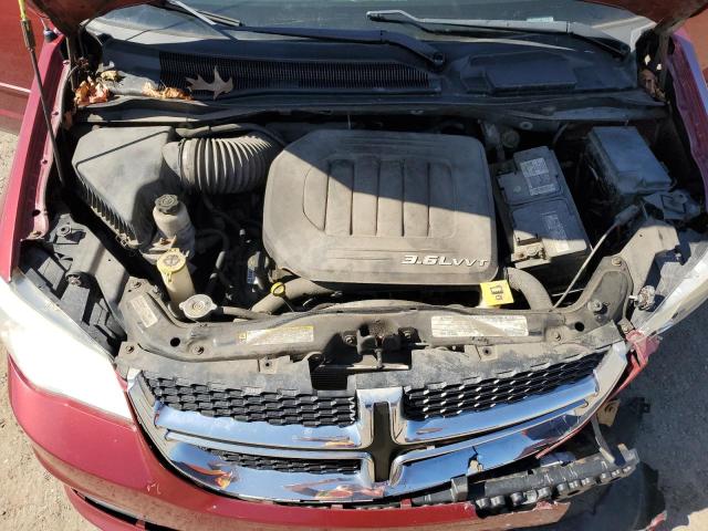 2D4RN4DG9BR721484 - 2011 DODGE GRAND CARA EXPRESS RED photo 12