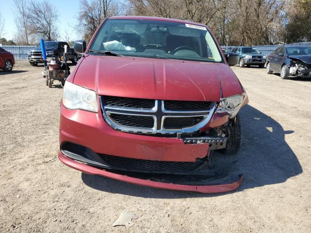 2D4RN4DG9BR721484 - 2011 DODGE GRAND CARA EXPRESS RED photo 5