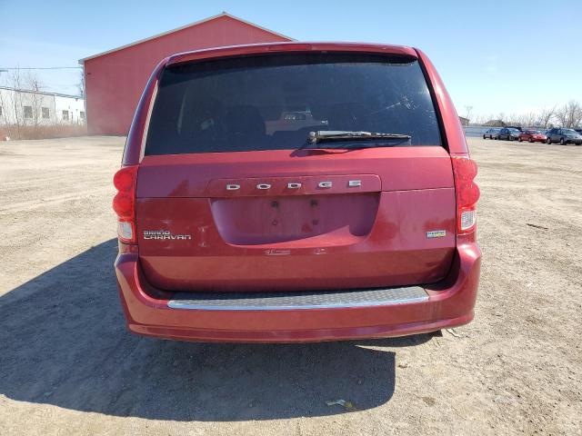 2D4RN4DG9BR721484 - 2011 DODGE GRAND CARA EXPRESS RED photo 6