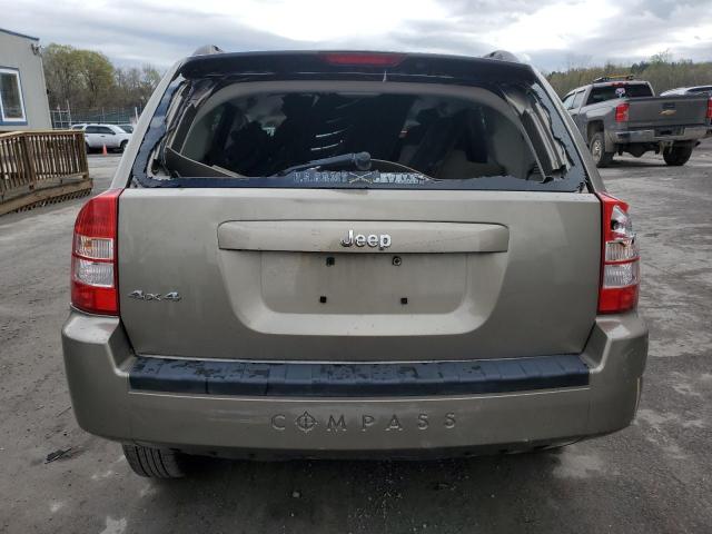 1J8FF47W77D429416 - 2007 JEEP COMPASS BEIGE photo 6