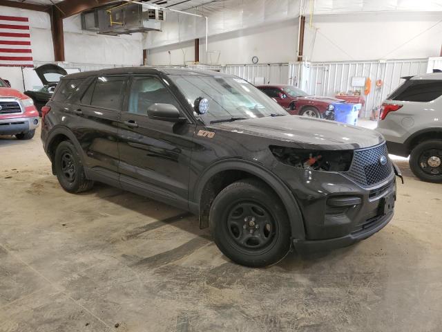 1FM5K8AW9PNA03375 - 2023 FORD EXPLORER POLICE INTERCEPTOR BLACK photo 4
