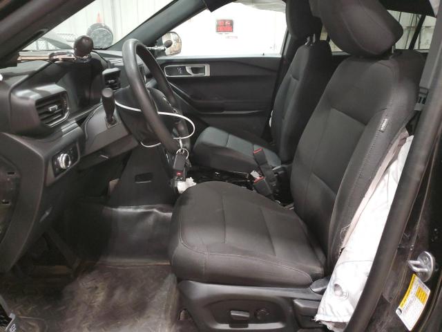 1FM5K8AW9PNA03375 - 2023 FORD EXPLORER POLICE INTERCEPTOR BLACK photo 7