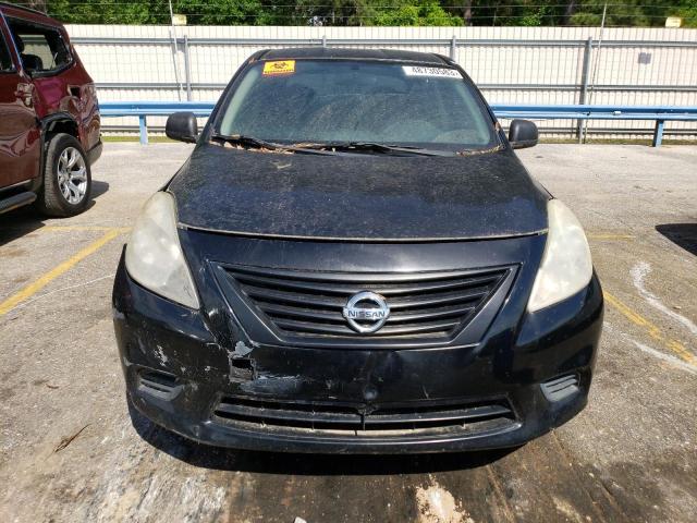 3N1CN7AP7EL833200 - 2014 NISSAN VERSA S BLACK photo 5