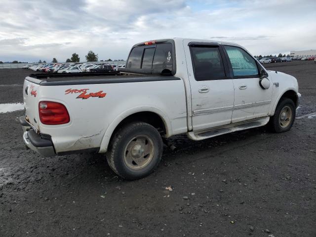 1FTRW08L91KC29593 - 2001 FORD F150 SUPERCREW WHITE photo 3