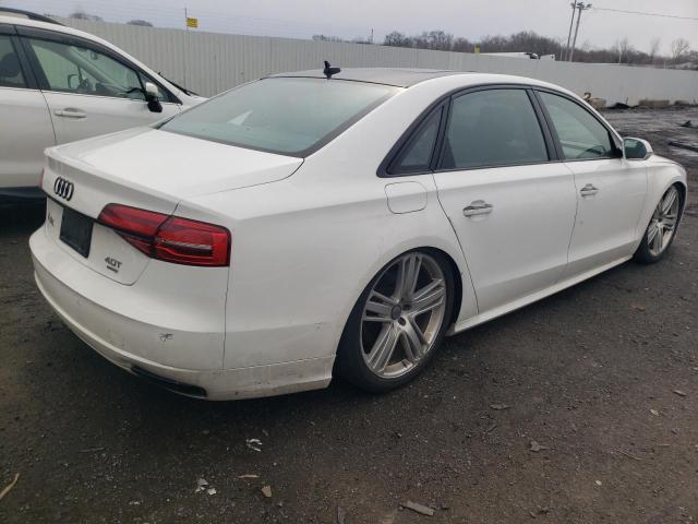 WAU43AFD2GN005655 - 2016 AUDI A8 L QUATTRO WHITE photo 3