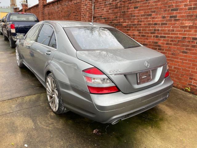 WDDNG71XX8A165233 - 2008 MERCEDES-BENZ S 550 SILVER photo 3