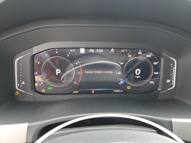 1V2BP2CA0NC510387 - 2022 VOLKSWAGEN ATLAS SEL WHITE photo 9