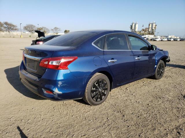 3N1AB7AP9HY290052 - 2017 NISSAN SENTRA S BLUE photo 3