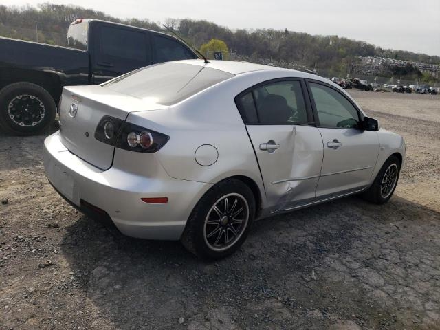 JM1BK12F581857284 - 2008 MAZDA 3 I GRAY photo 3