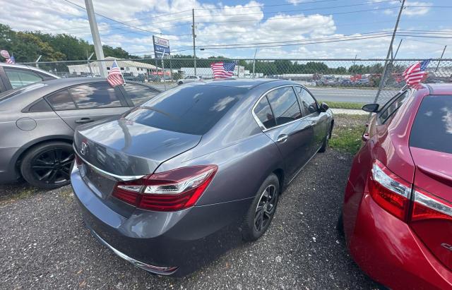 1HGCR2F30GA174169 - 2016 HONDA ACCORD LX GRAY photo 4