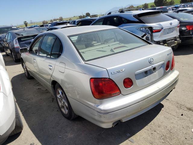 JT8BD69S010150470 - 2001 LEXUS GS 300 SILVER photo 2