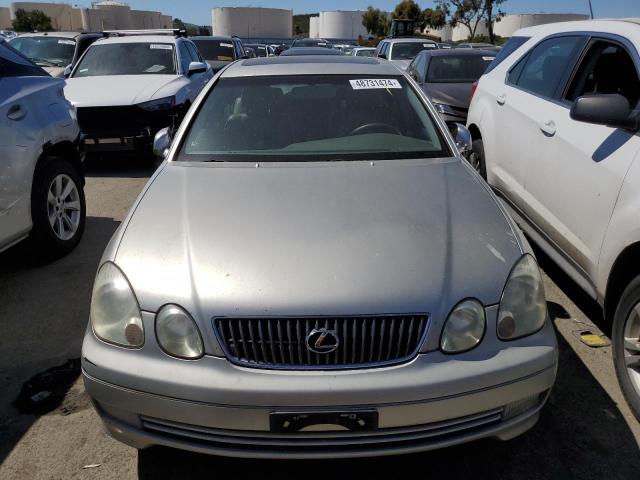 JT8BD69S010150470 - 2001 LEXUS GS 300 SILVER photo 5