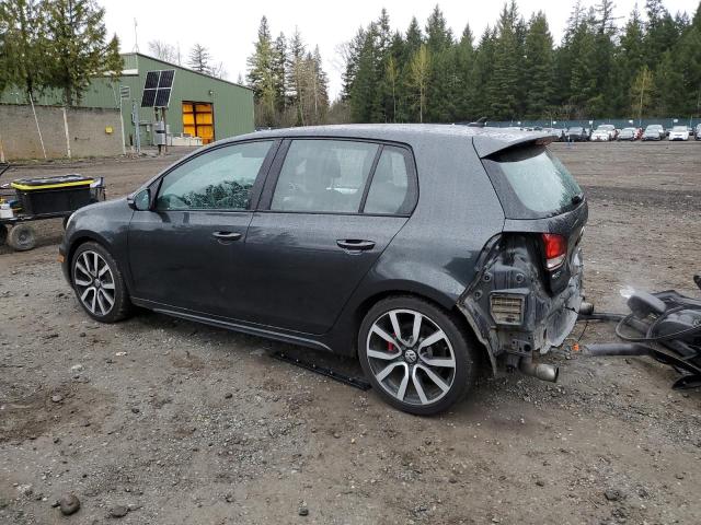 WVWHD7AJ6CW179928 - 2012 VOLKSWAGEN GTI GRAY photo 2