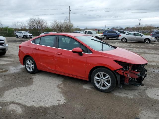 1G1BE5SM3H7115789 - 2017 CHEVROLET CRUZE LT RED photo 4