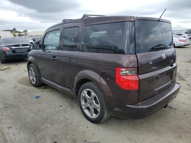 5J6YH18907L006856 - 2007 HONDA ELEMENT SC MAROON photo 2