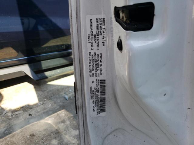 ZFBERFBT9G6C74638 - 2016 RAM PROMASTER SLT Blanc photo 13