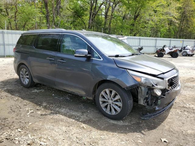 KNDMC5C17F6058297 - 2015 KIA SEDONA EX CHARCOAL photo 4