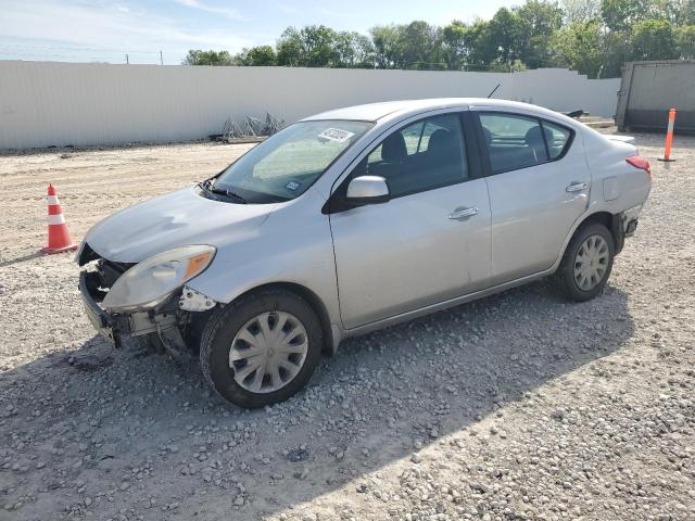 3N1CN7AP2DL852509 - 2013 NISSAN VERSA S SILVER photo 1