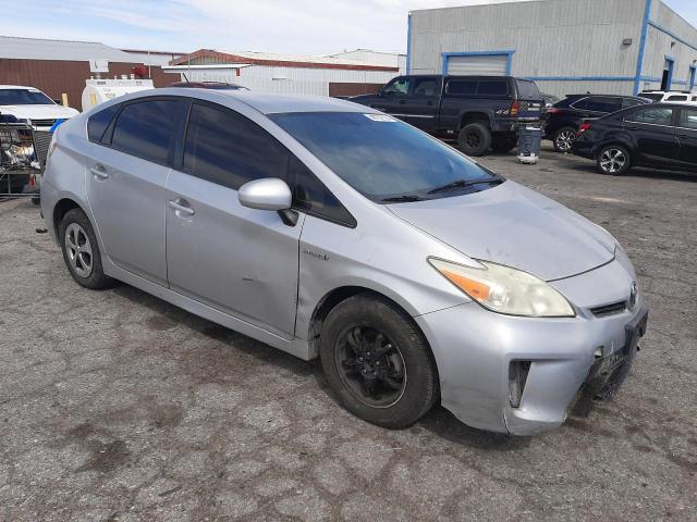 JTDKN3DU1C5515833 - 2012 TOYOTA PRIUS SILVER photo 4