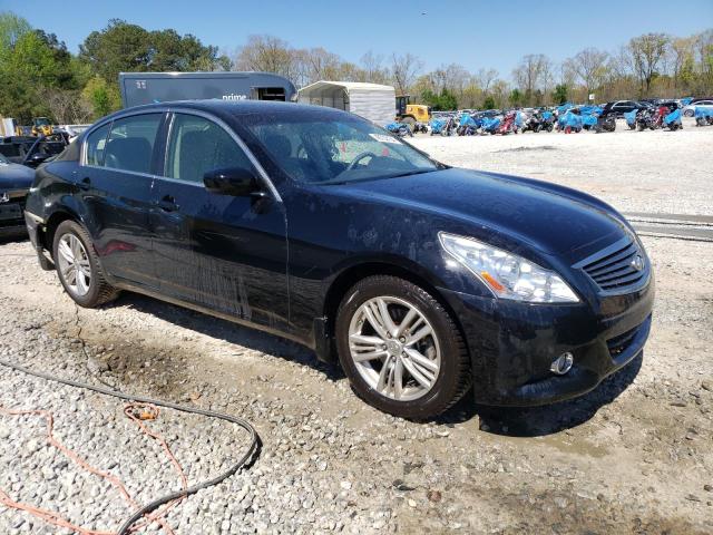 JN1CV6AR5DM355004 - 2013 INFINITI G37 BLACK photo 4