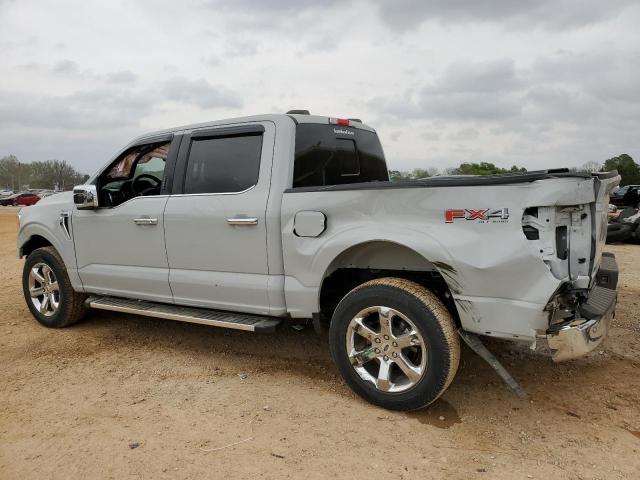 1FTFW1E83PKE85987 - 2023 FORD F150 SUPERCREW SILVER photo 2