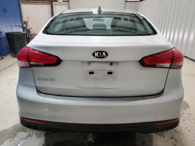 3KPFK4A75HE071480 - 2017 KIA FORTE LX SILVER photo 6