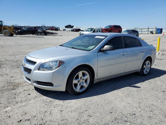 1G1ZB5E1XBF120106 - 2011 CHEVROLET MALIBU LS SILVER photo 1