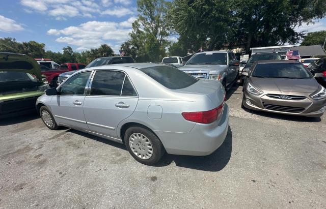 1HGCM56475A106165 - 2005 HONDA ACCORD LX SILVER photo 3