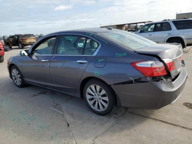 1HGCR2F83FA043036 - 2015 HONDA ACCORD EXL GRAY photo 2