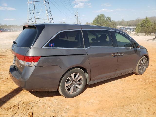 5FNRL5H97FB064870 - 2015 HONDA ODYSSEY TOURING GRAY photo 3