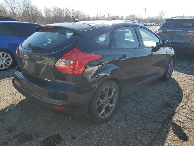 1FADP3K2XEL263637 - 2014 FORD FOCUS SE BLACK photo 3