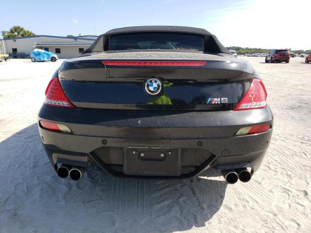 WBSEK93558CY79056 - 2008 BMW M6 BLACK photo 6