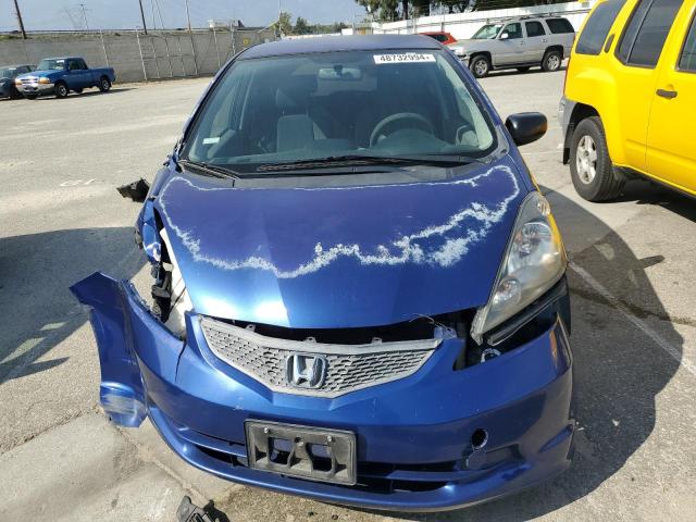 JHMGE8H27AC019888 - 2010 HONDA FIT BLUE photo 5