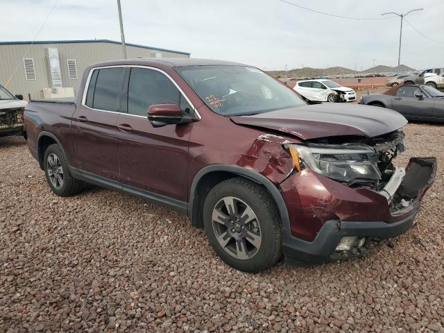 5FPYK2F64HB011012 - 2017 HONDA RIDGELINE RTL BURGUNDY photo 4