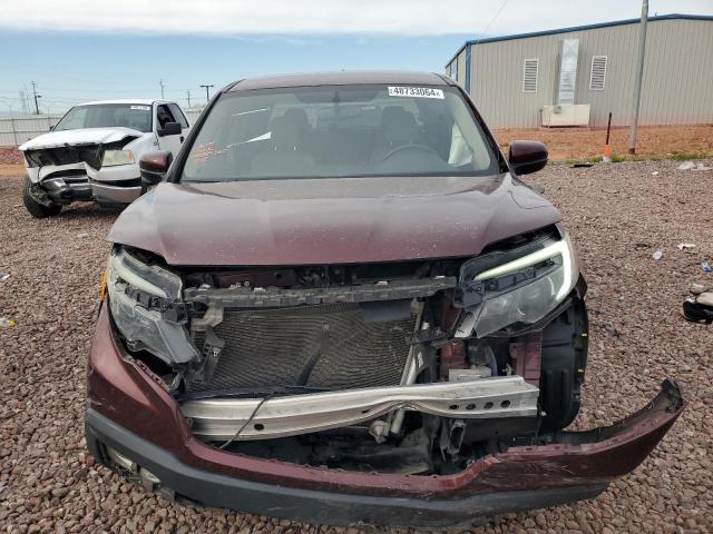 5FPYK2F64HB011012 - 2017 HONDA RIDGELINE RTL BURGUNDY photo 5