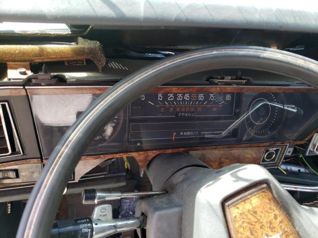 2G1AN69H8E9143186 - 1984 CHEVROLET CAPRICE CLASSIC SILVER photo 9